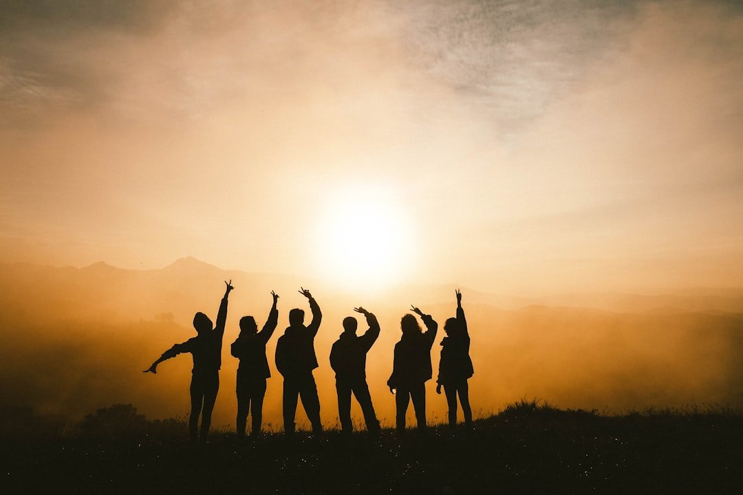 People celebrating together